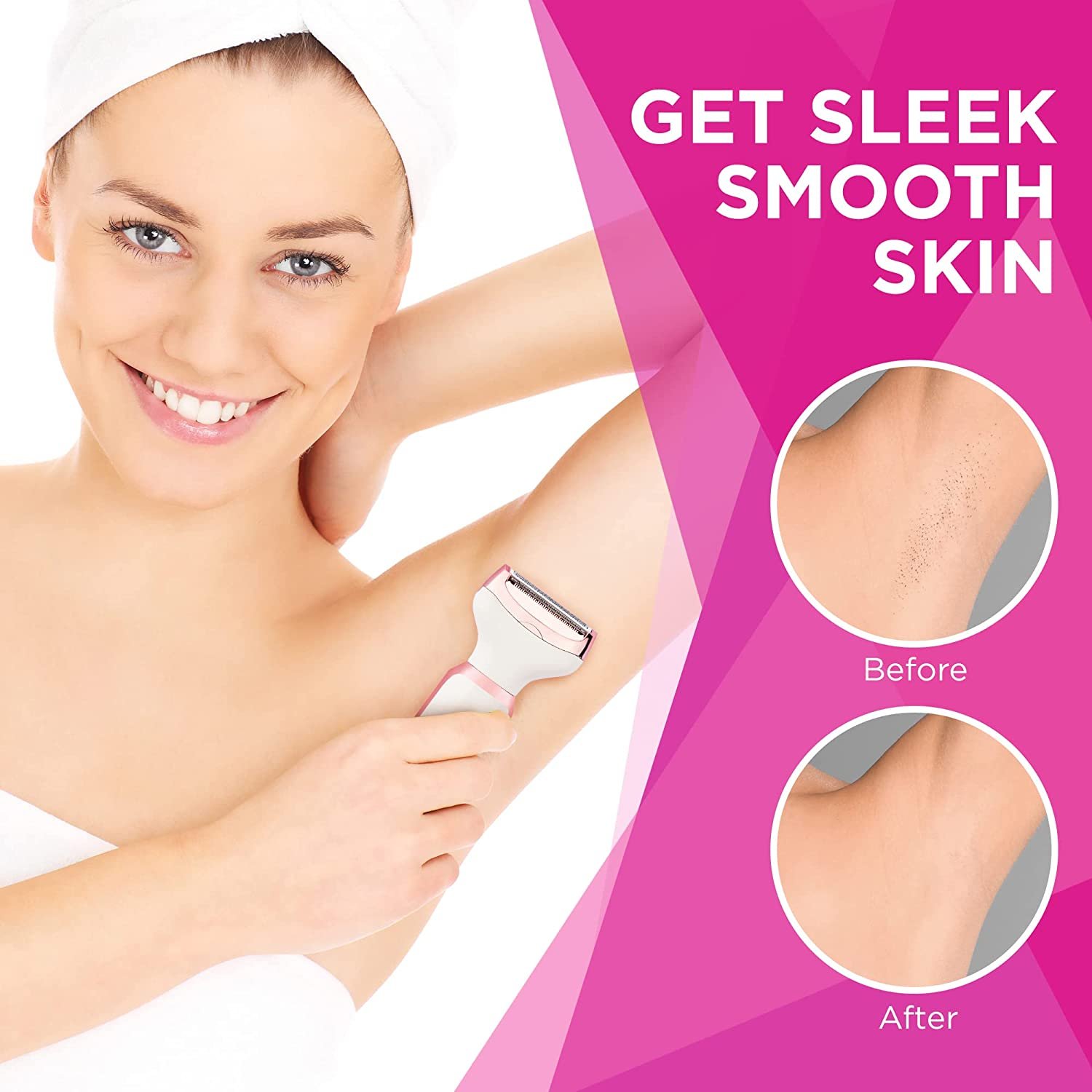 4-in-1 Rechargeable Women's Grooming Kit